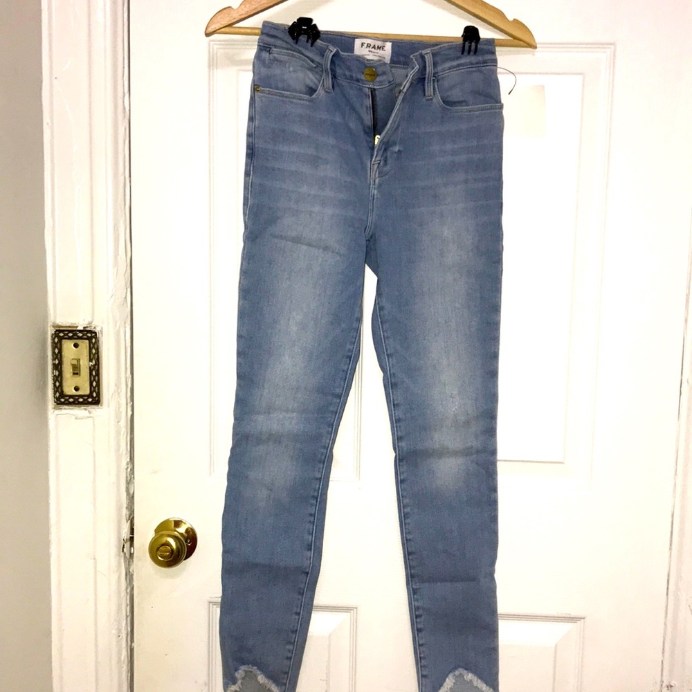FRAME LOS ANGELES light blue skinny jeans (25)